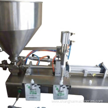 Semi-automatic jam marmalade jam liquid filling machine